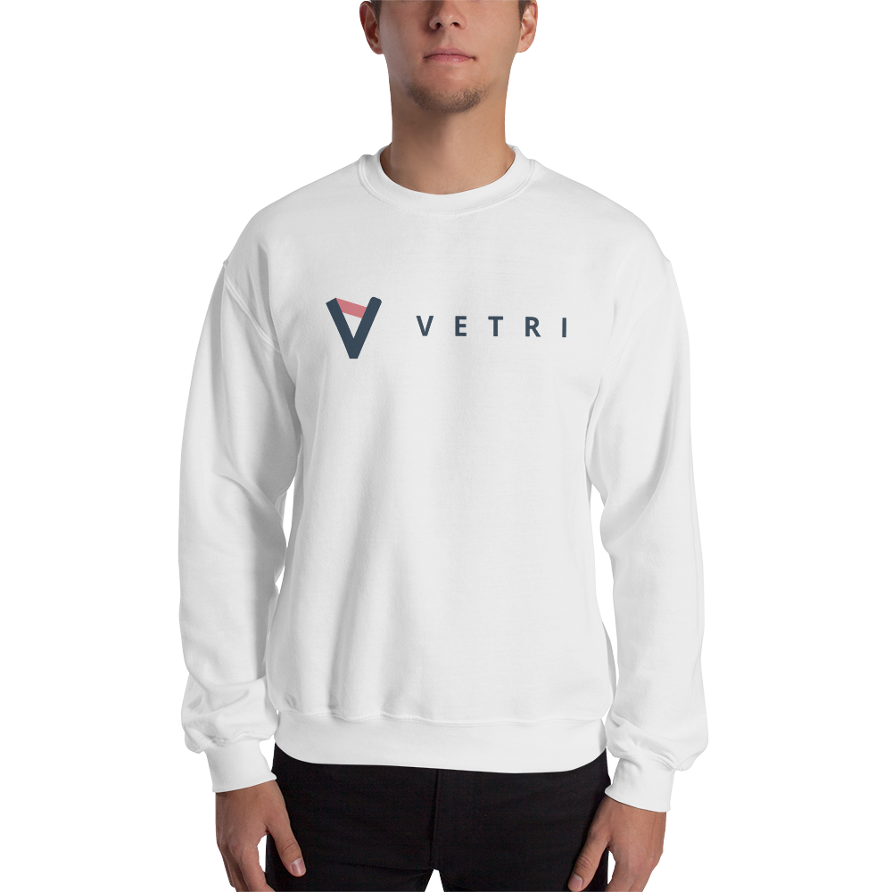 Vetri – Men’s Crewneck Sweatshirt TCP1607 White / S Official Crypto  Merch