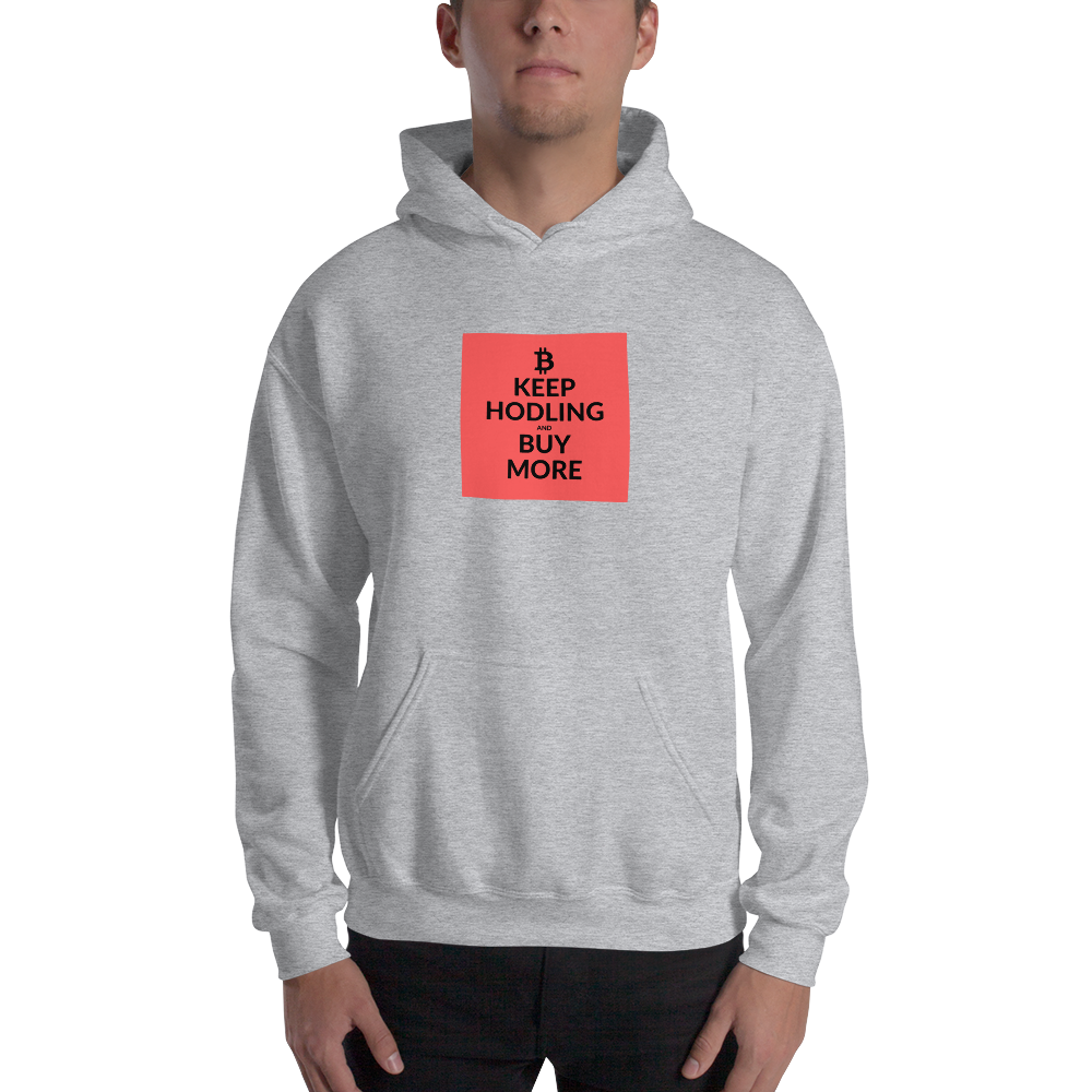 Keep hodling (Bitcoin) - Men's Hoodie TCP1607 White / S Official Crypto  Merch