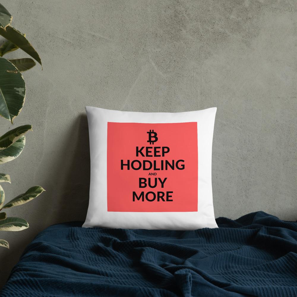 Keep hodling - Pillow TCP1607 Default Title Official Crypto  Merch