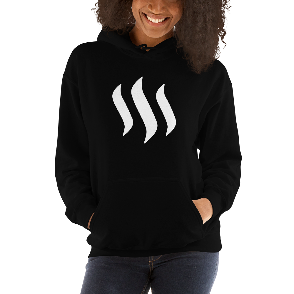 Steem – Women’s Hoodie TCP1607 Black / S Official Crypto  Merch
