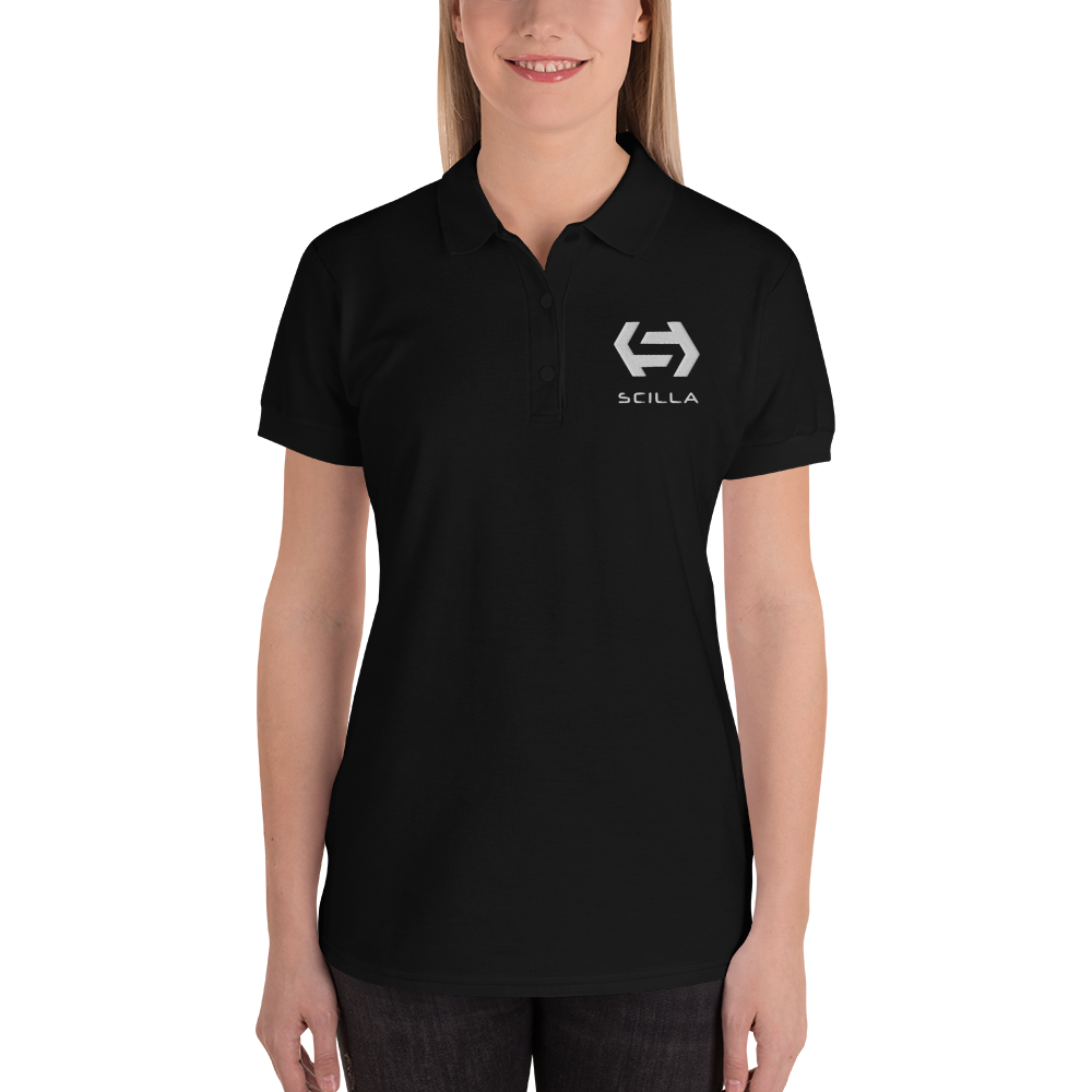 Scilla – Women's Embroidered Polo Shirt TCP1607 S Official Crypto  Merch