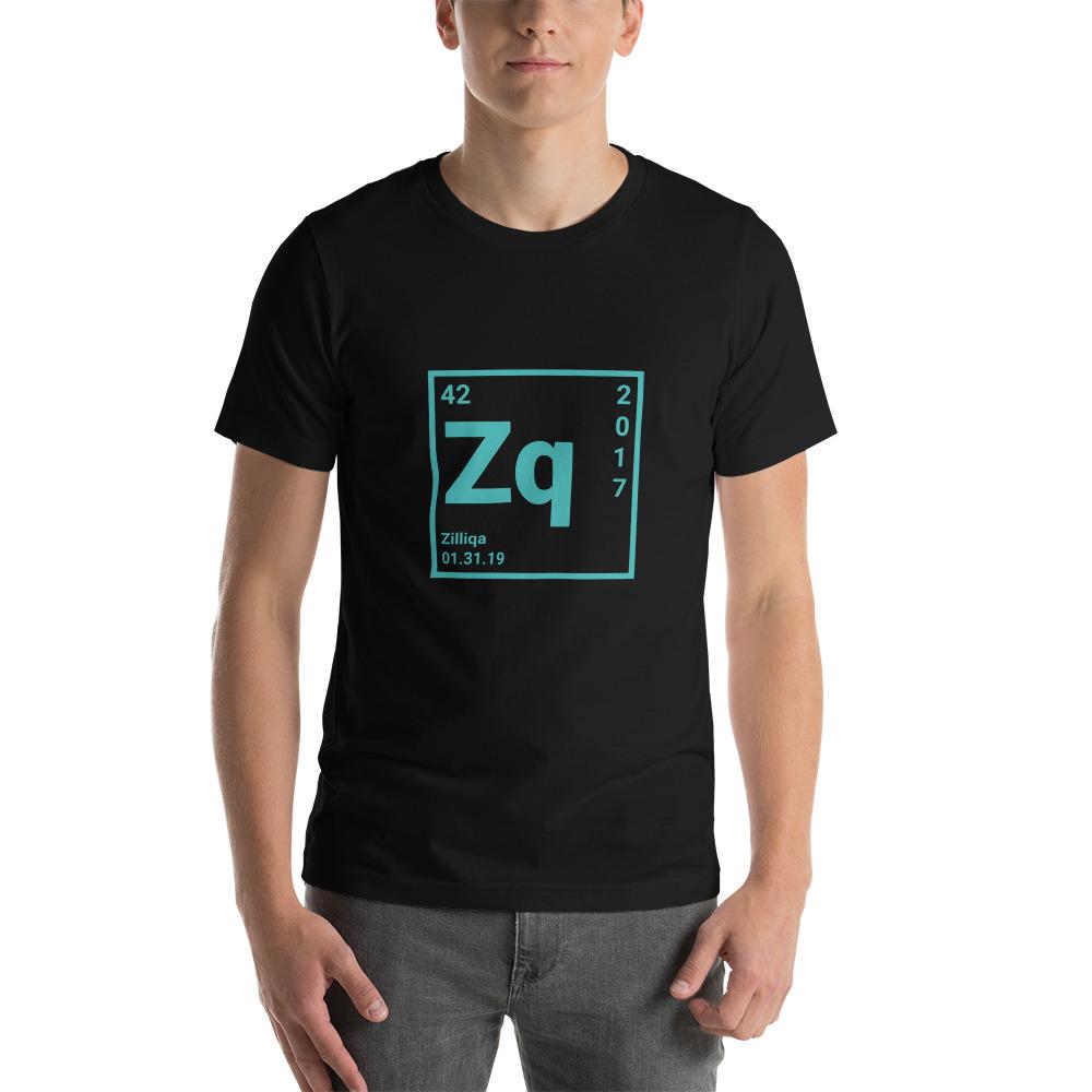Zilliqa Periodic Table Men T-shirt TCP1607 Black / S Official Crypto  Merch