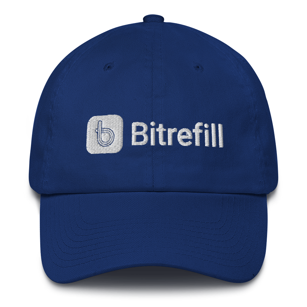 Bitrefill Baseball Cap TCP1607 Default Title Official Crypto  Merch
