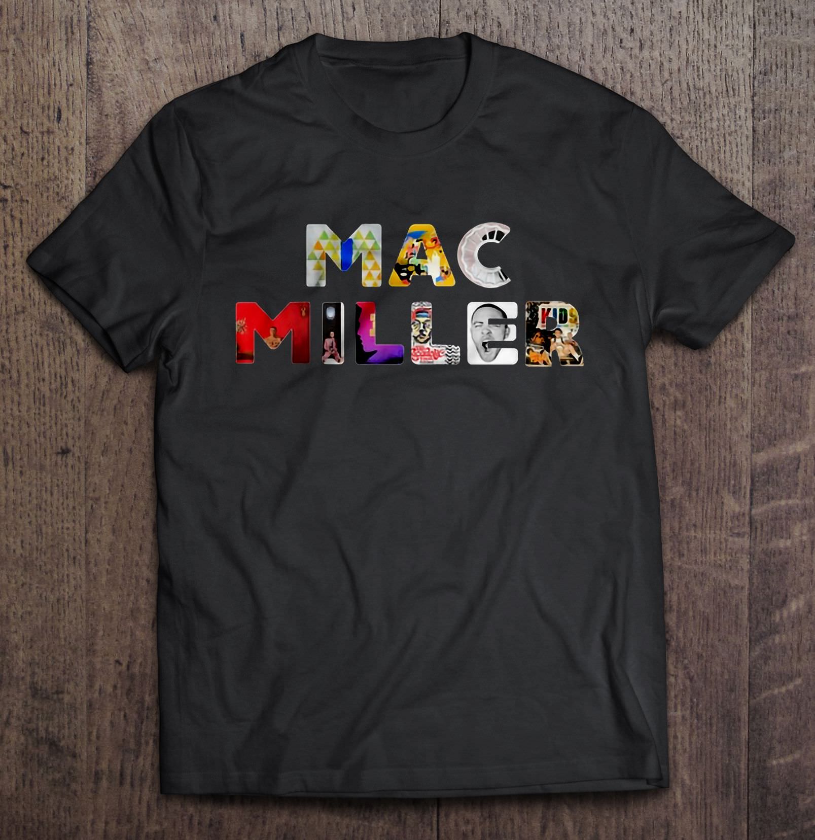 All Albums Mac Miller Tee Blck - Crypto Store