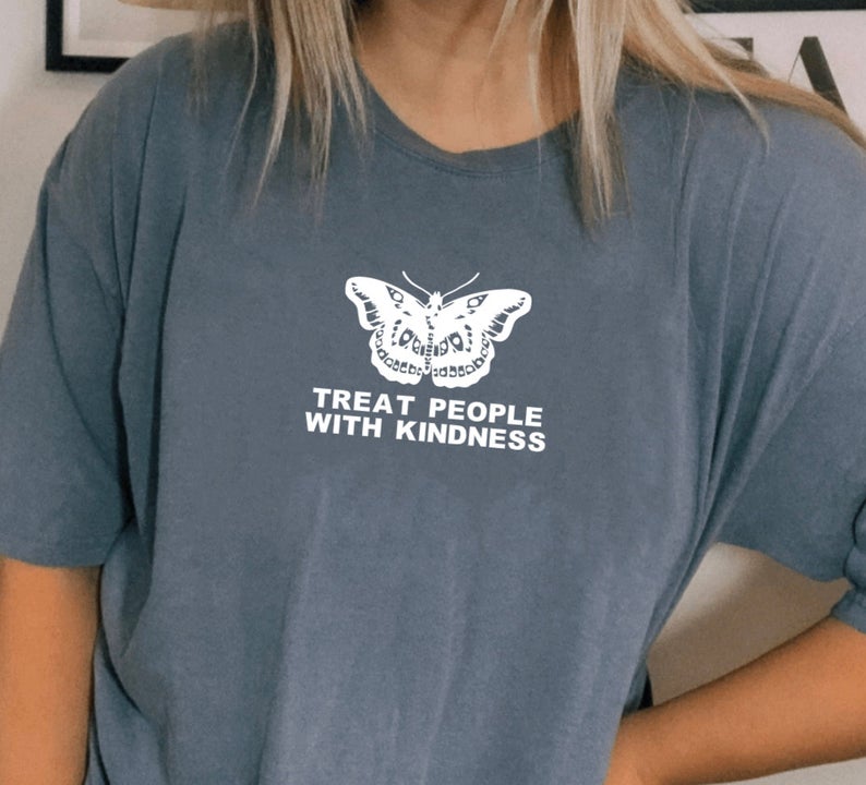 butterfly treat people with kindness shirt 3513 - Crypto Store